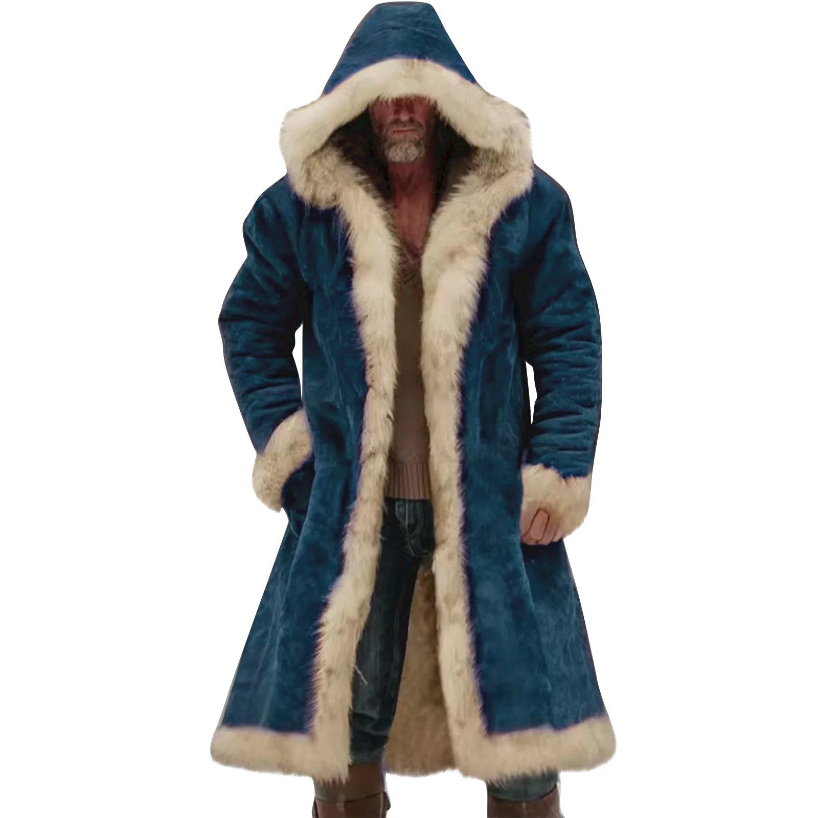 Giacca invernale da uomo  Tasca con bottoni