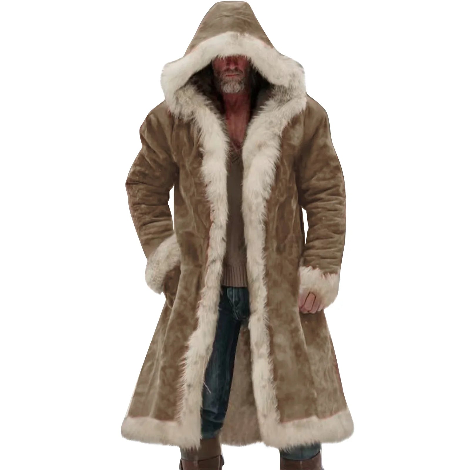 Giacca invernale da uomo  Tasca con bottoni