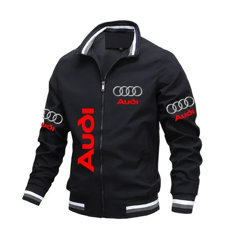 Giacca da moto Audi  stampata con logo