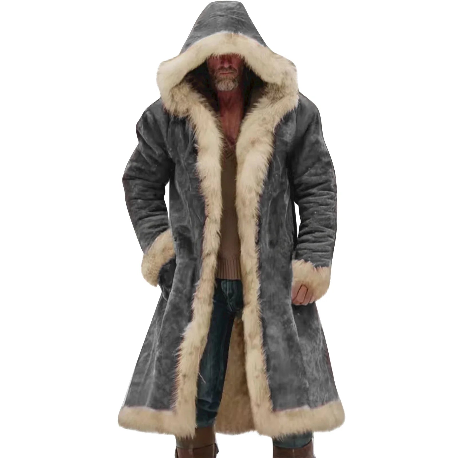 Giacca invernale da uomo  Tasca con bottoni