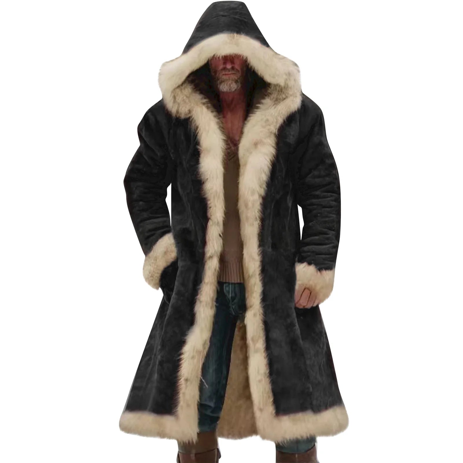 Giacca invernale da uomo  Tasca con bottoni