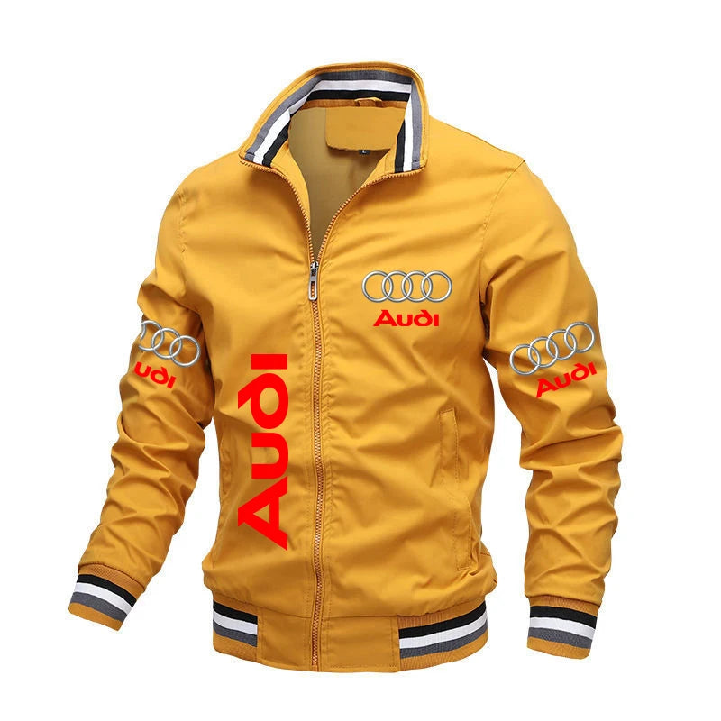 Giacca da moto Audi  stampata con logo