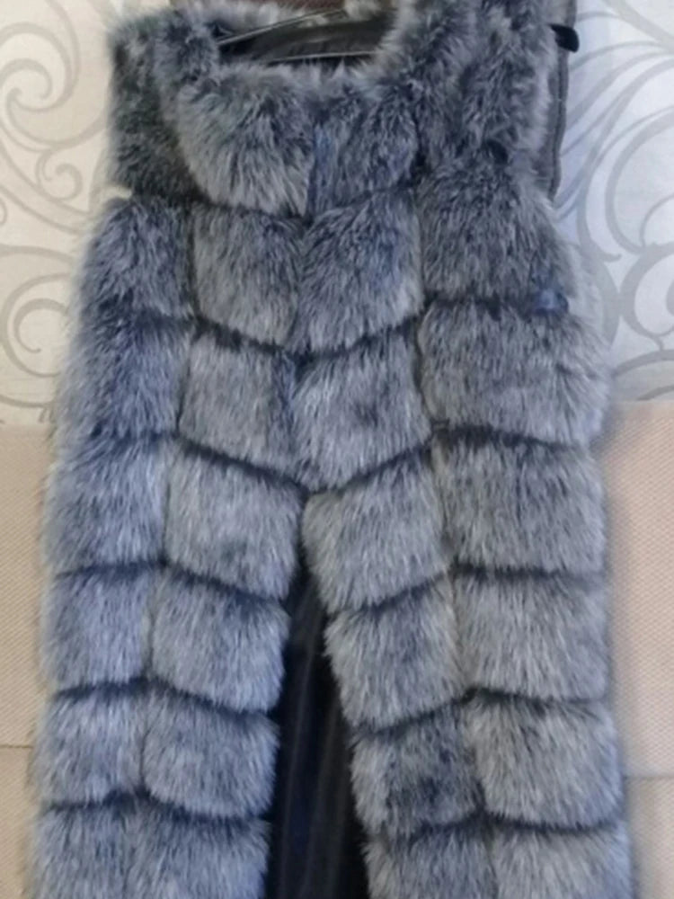 Super Lungo di Lusso  Pelliccia di Volpe